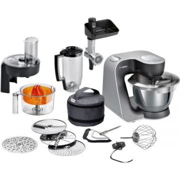 BOSCH Robot de bucatarie Bosch MUM58M59, 1000W, 7 viteze, 3.9 L (Argintiu)