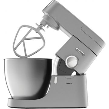 Kenwood Robot de bucatarie Kenwood Chef XL KVL4100S, 1200W, Bol Inox 6.7 l, Argintiu