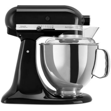 KITCHENAID KitchenAid Mixer Artisan 4.8L Model 175 Onyx 300W, Negru, 5KSM175PSEOB KITCHENAID KitchenAid Mixer Artisan 4.8L Model 175 Onyx 300W, Negru, 5KSM175PSEOB