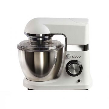 Mixer multifunctional cu bol din inox Livoo DOP194, 700 W, 8 viteze