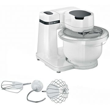 Robot de bucatarie Bosch MUMS2AW00, 700 W, 4 viteze + Pulse, bol 3.8 l, Alb Robot de bucatarie Bosch MUMS2AW00, 700 W, 4 viteze + Pulse, bol 3.8 l, Alb