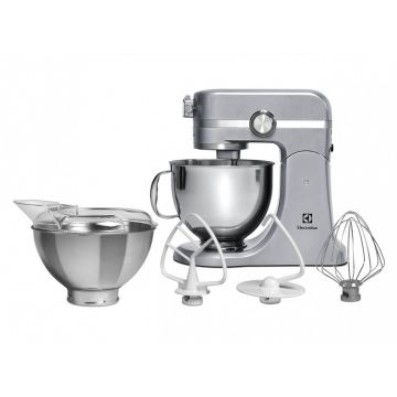 Robot de bucatarie Electrolux EKM4600, 1000 W, 10 viteze, bol 4.8 l, Silver