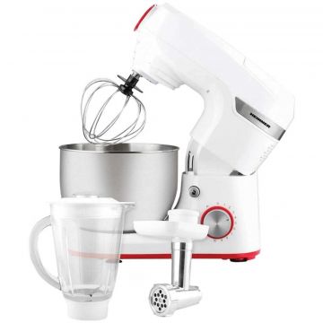 Robot de bucatarie Heinner Deissi 1000 HPM-1000WH, 1000 W, 10 viteze + Pulse, bol 5.5 l, Alb Robot de bucatarie Heinner Deissi 1000 HPM-1000WH, 1000 W, 10 viteze + Pulse, bol 5.5 l, Alb