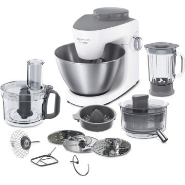 Robot de bucatarie Kenwood KHH322WH, 1000 W, Viteza variabila, bol 4.3 l, Argintiu Robot de bucatarie Kenwood KHH322WH, 1000 W, Viteza variabila, bol 4.3 l, Argintiu