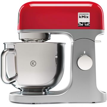 Robot de bucatarie Kenwood KMix KMX750RD, 1000 W, 6 viteze, bol 5 l, Rosu Robot de bucatarie Kenwood KMix KMX750RD, 1000 W, 6 viteze, bol 5 l, Rosu