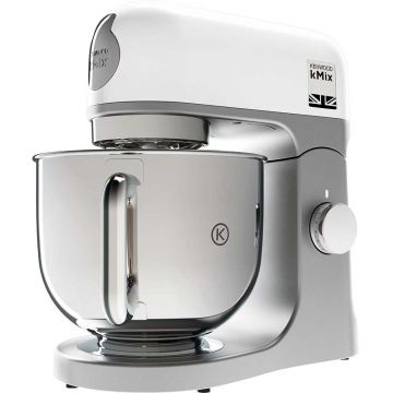 Robot de bucatarie Kenwood KMX750.WH, 1000 W, 6 trepte, Argintiu Robot de bucatarie Kenwood KMX750.WH, 1000 W, 6 trepte, Argintiu