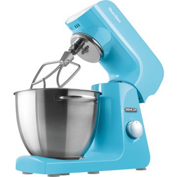 Robot de bucatarie Sencor STM 42BL, 1000 W, 8 viteze, bol 4.5 l, Albastru