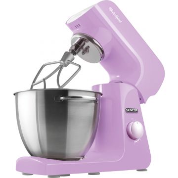 Robot de bucatarie Sencor STM 45VT, 1000 W, 8 viteze, bol 4.5 l, Violet