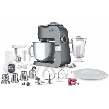 Sencor Sencor STM 7900SS Robot de bucatarie, 6 viteze, bol de 1,5 l, bol de amestecare 6 l, 1500 W, Gri