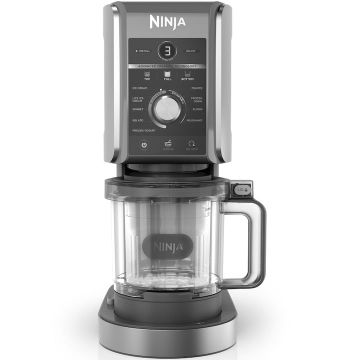 Aparat 11 in 1 pentru inghetata Ninja Creami Deluxe NC501EU, 800 w, 220-240 v, 3.5 a, negru/argintiu
