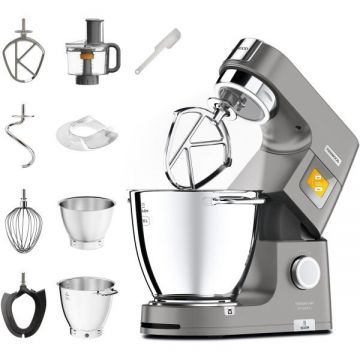 Kenwood Robot de bucatarie planetar KENWOOD Titanium Chef Patissier XL KWL90.244SI - 0W20011485, 1400W, 2 vase 7 l/ 5 l