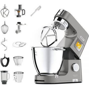 Kenwood Robot de bucatarie planetar KENWOOD Titanium Chef Patissier XL KWL90.594SI - 0W20011484, 1400W, 2 vase 7 l/ 5
