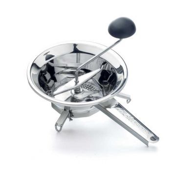 Masina de pasat rosii, 3 site interschimbabile, diametru 24 cm, inox alimentar