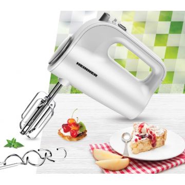 Mixer de mana White Lily, Heinner, 300W, alb