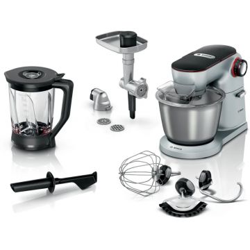 Robot de bucatarie Bosch MUM9B34S27, 1400W, 5.5L, Gri/Negru