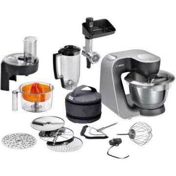 Robot de bucatarie MUM58M59 3.9 litri 7 viteze + Pulse 1000W Argintiu Negru