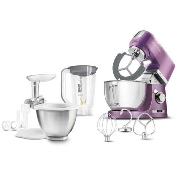 Sencor Robot de bucatarie Sencor STM 7873VT, 1000W, 4.5l, 8 viteze, Violet